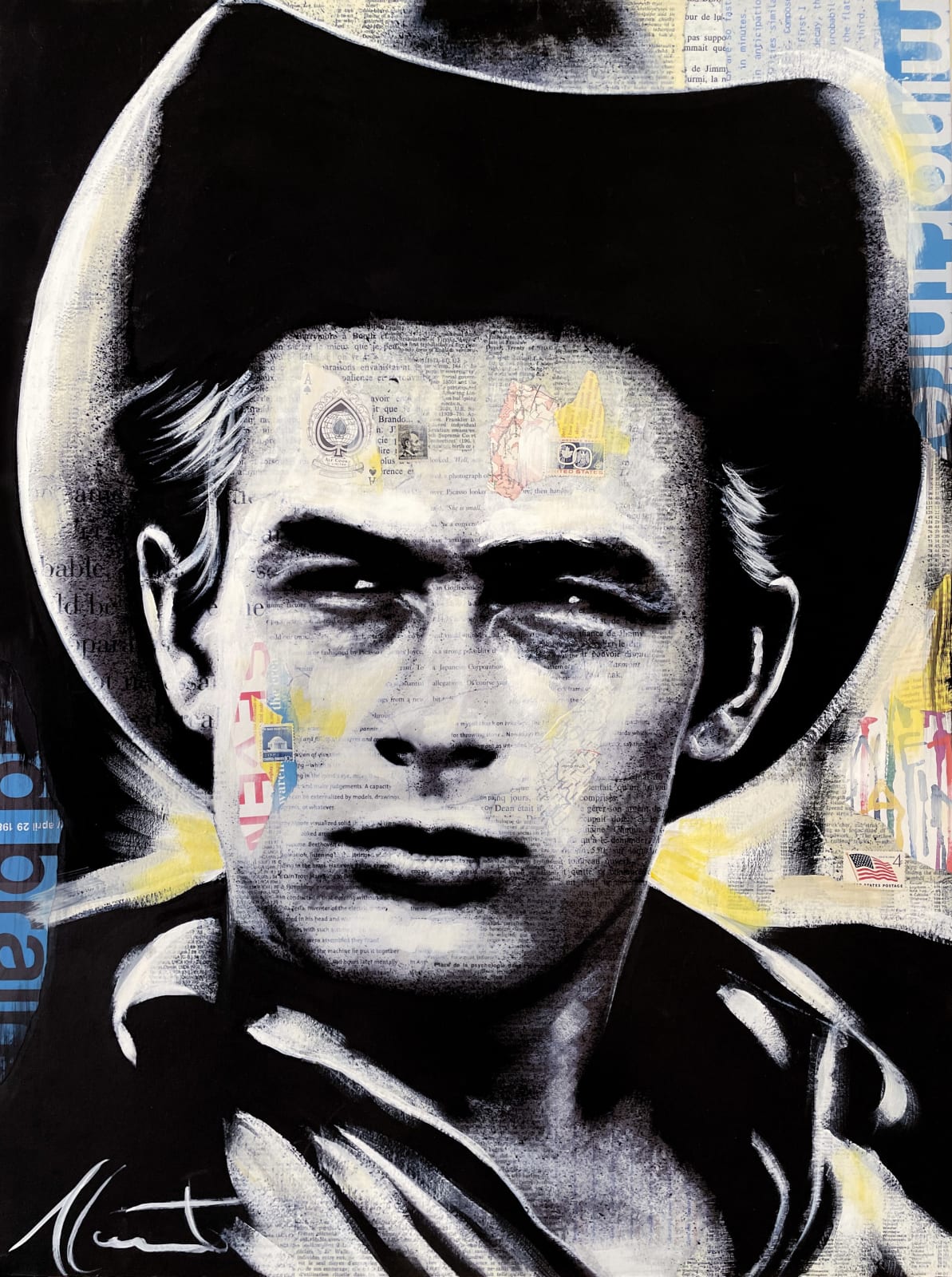 André Monet, James Dean , 2023
