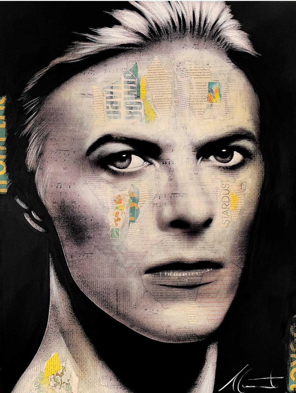 André Monet, David Bowie, 2022