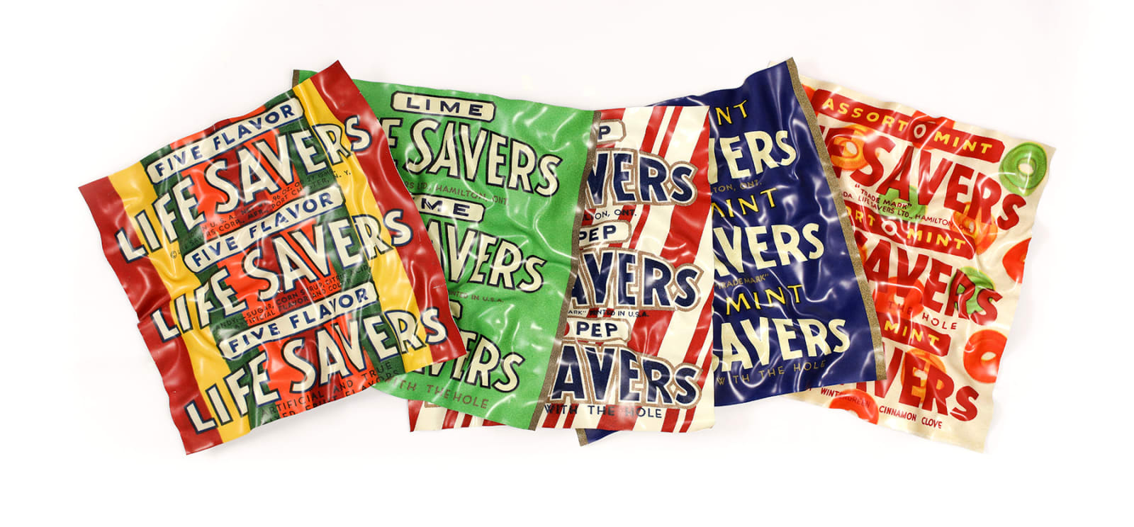Paul Rousso, Five More Flavors of Life Savers, 2018