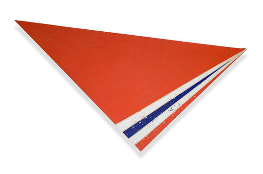 Serge Lemoyne, Sans titre (pointe d'étoile), 1977