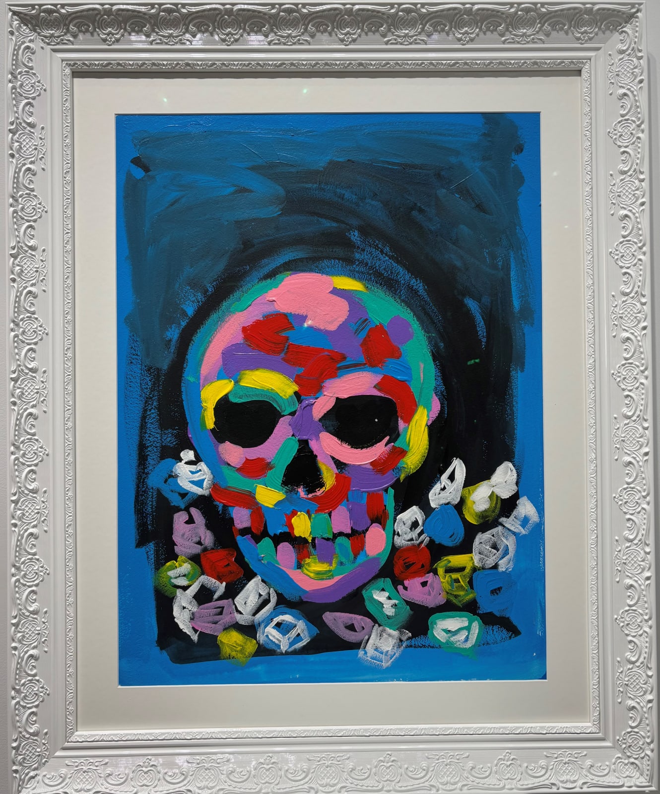 Bradley Theodore, Diamond Skull I, 2021