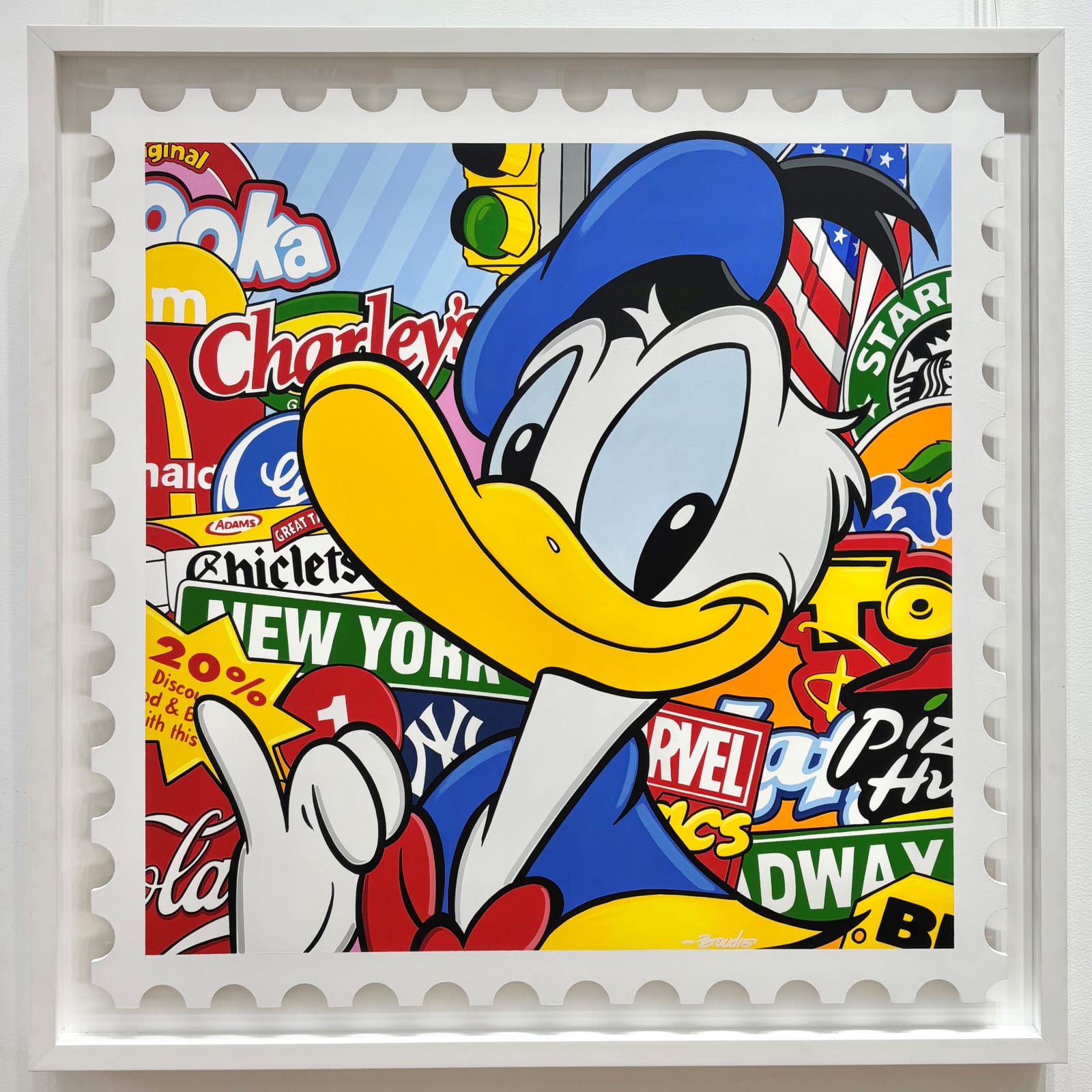 Boudro, Donald in Times Sq, 2024