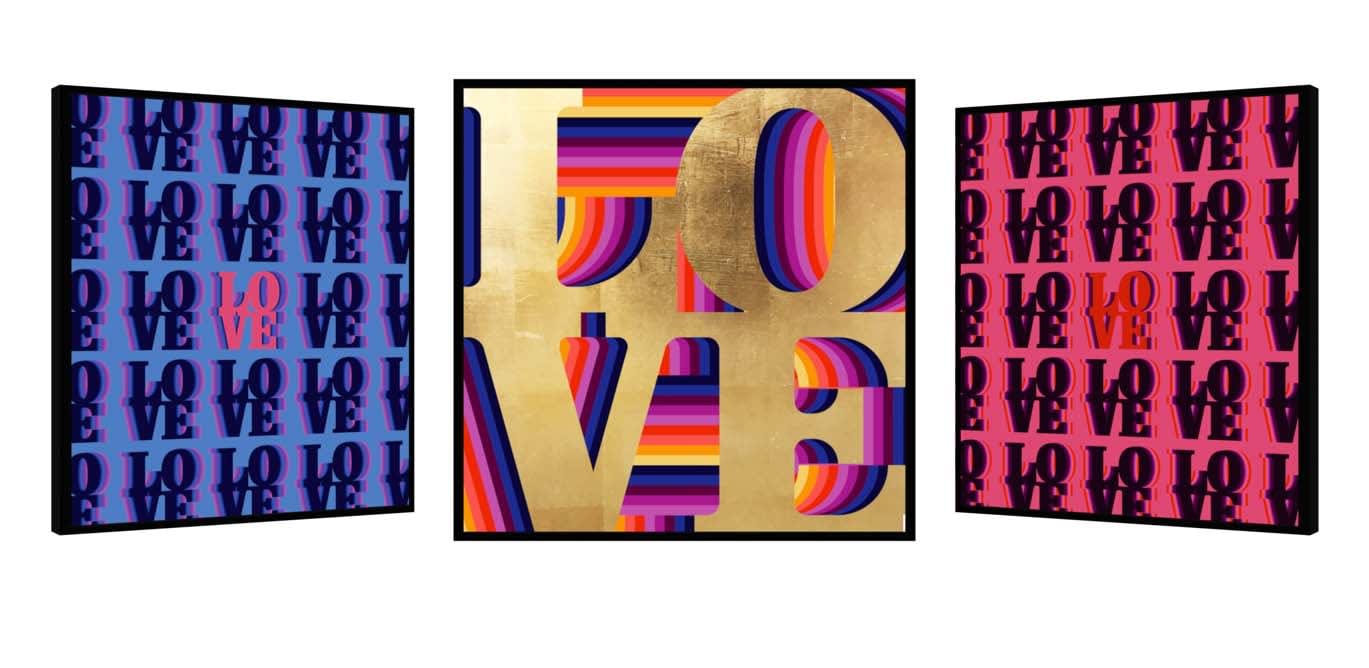 Patrick Rubinstein, Love Like a Rainbow II, 2023