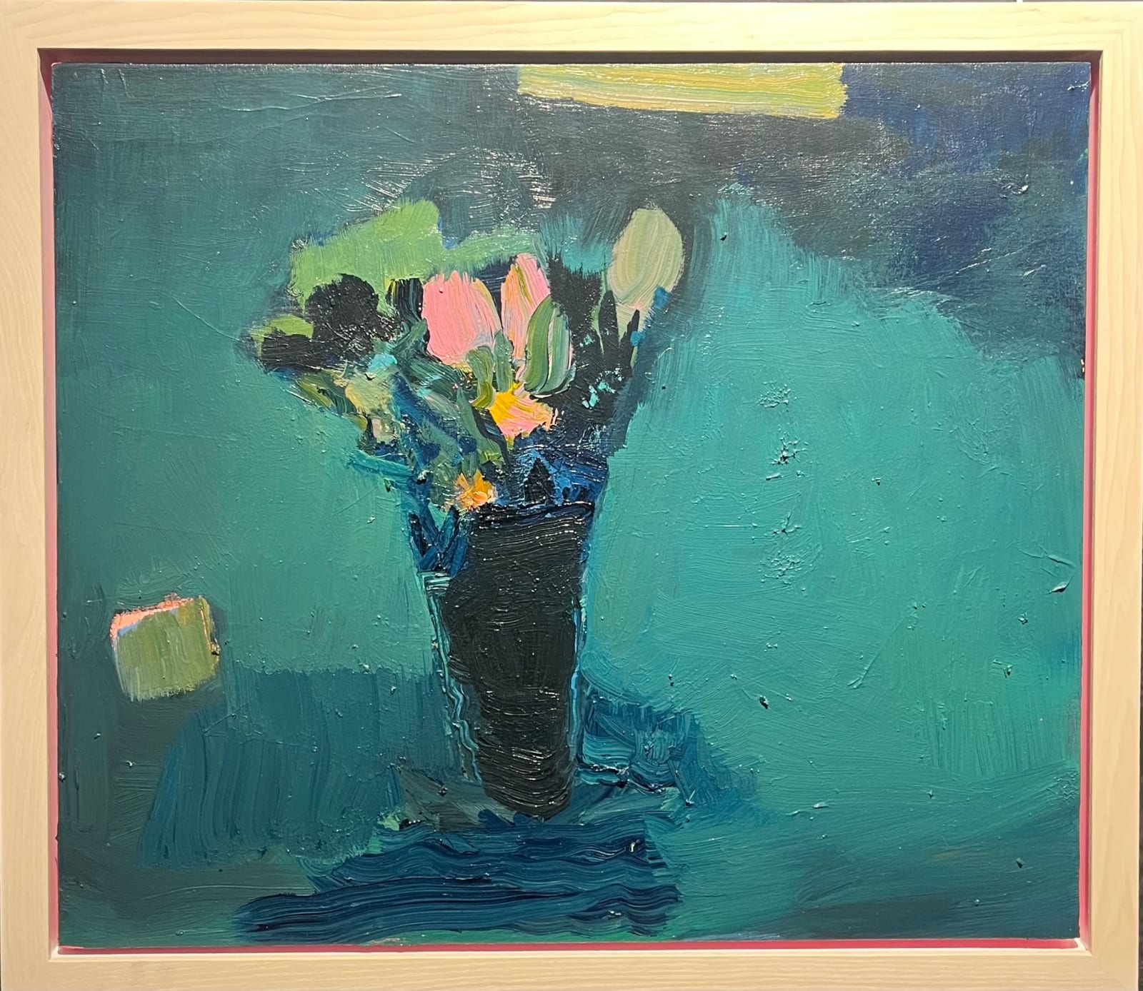 Jennifer Hornyak, Tulips with Black Vase, 2023