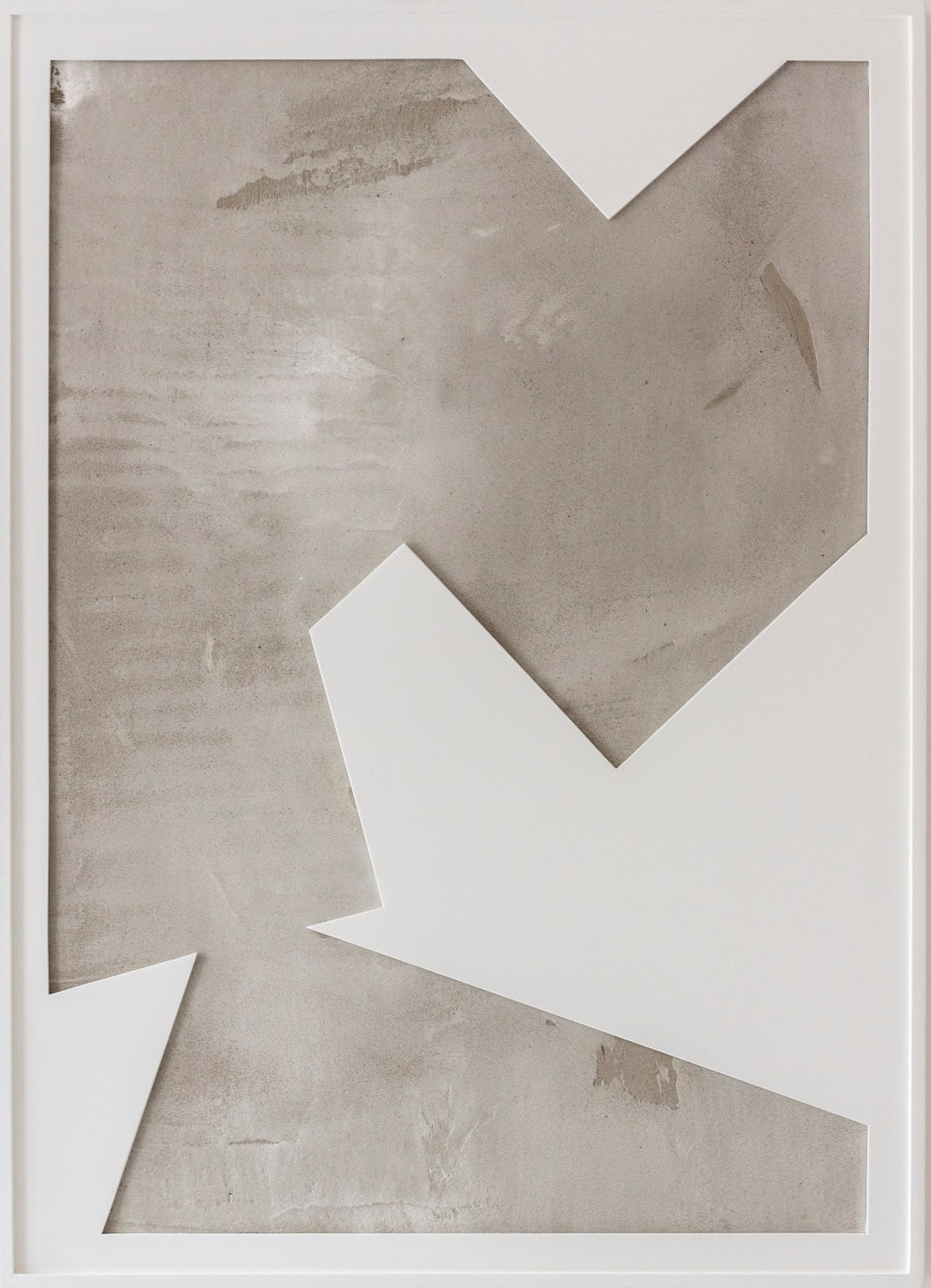 Heiko Zahlmann, untitled, 2021, Relief auf Beton, 72 x 52 cm, 28,34 x  20,47 inch