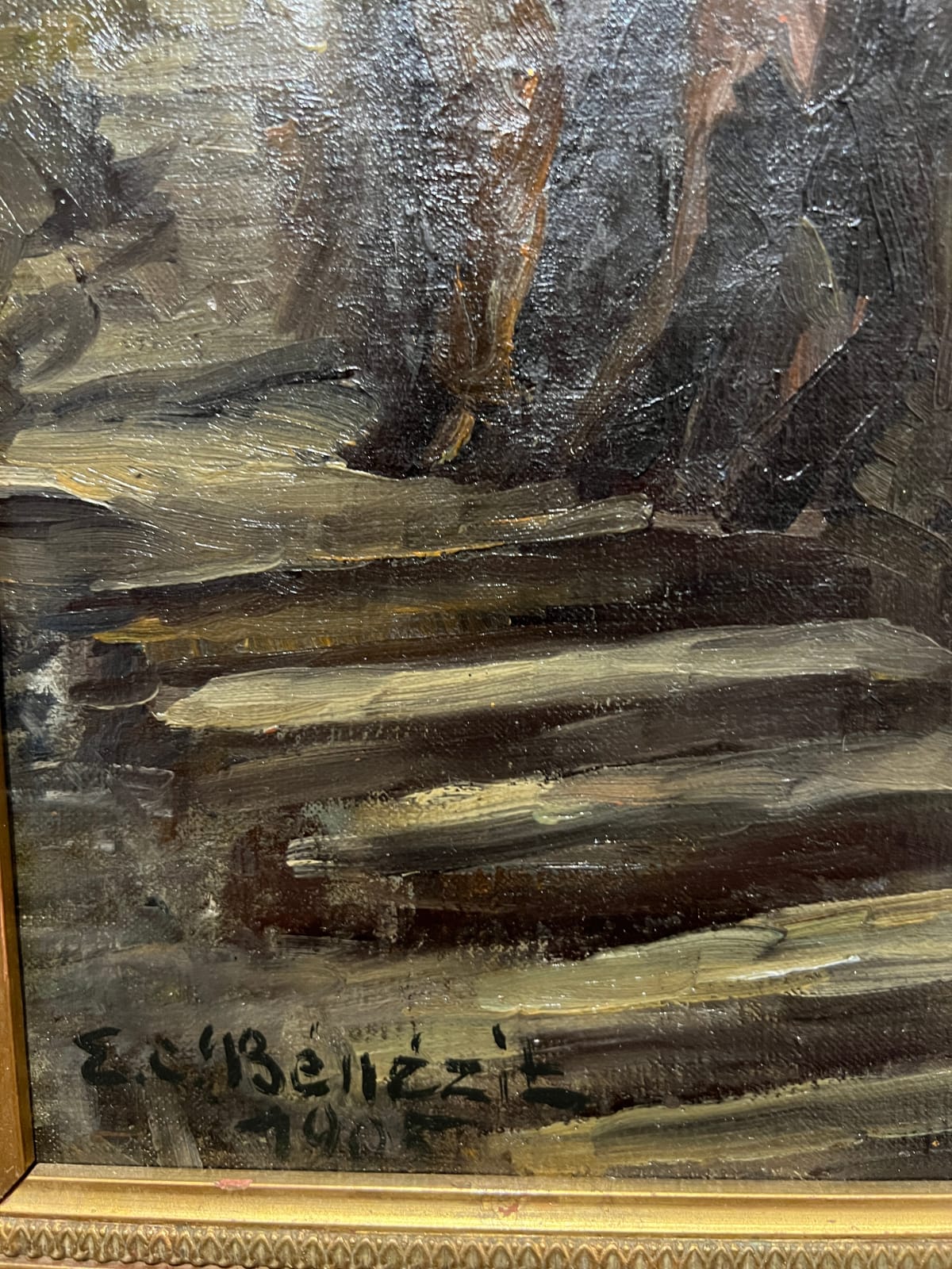 Emmanuel Charles Bénézit, Paris Soir, Les Quais De La Seine, 1905