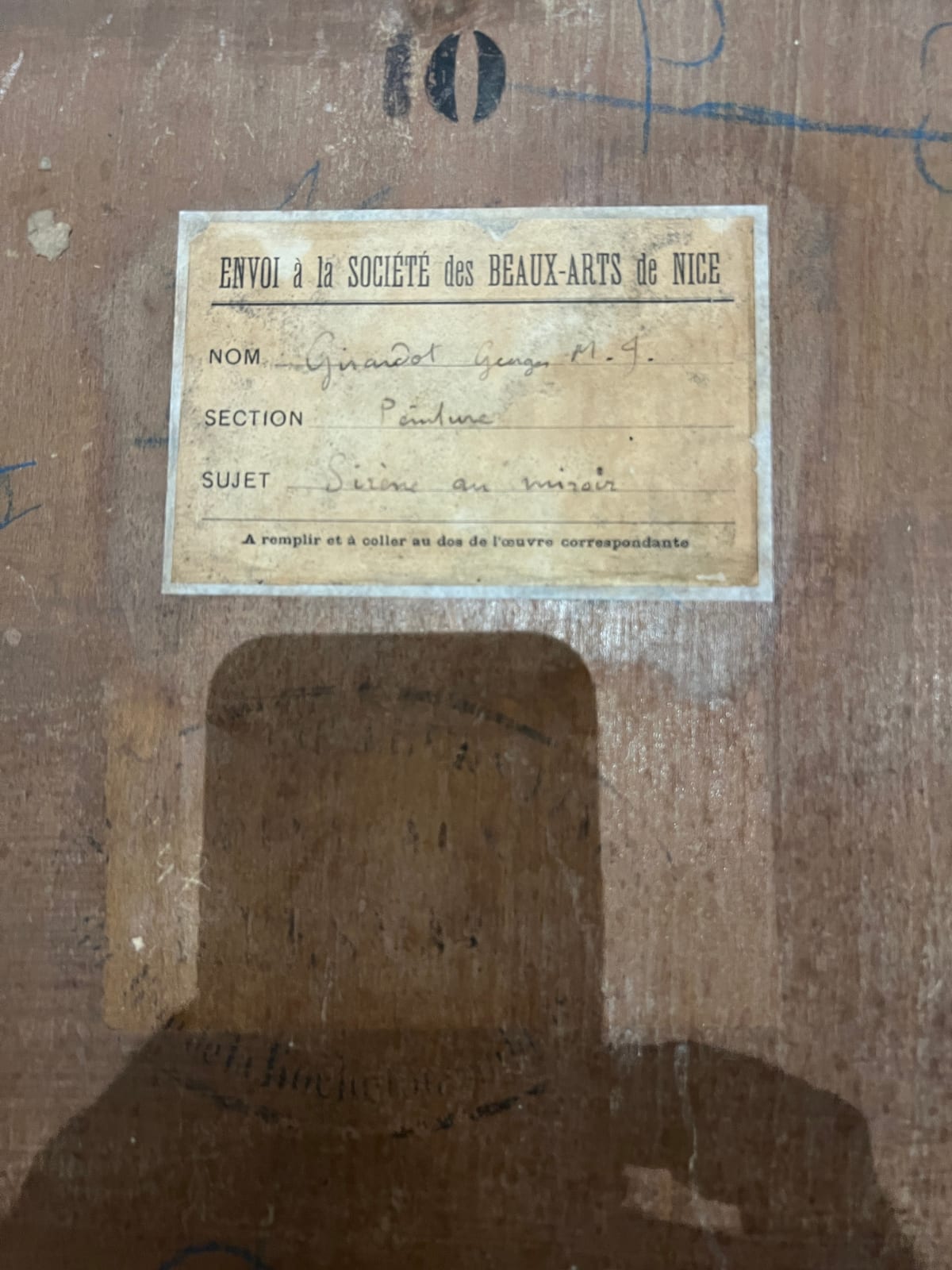 Georges Marie Girardot, Sirène Au Miroir, 1911