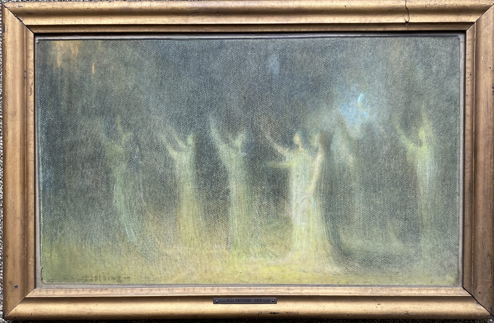 Joseph Castaing, Procession païenne, circa 1890