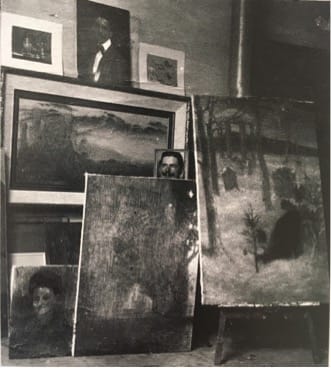 Johan Axel Holmström, Paysage, dit « Lumière du soir » [”Irrsken”], 1903