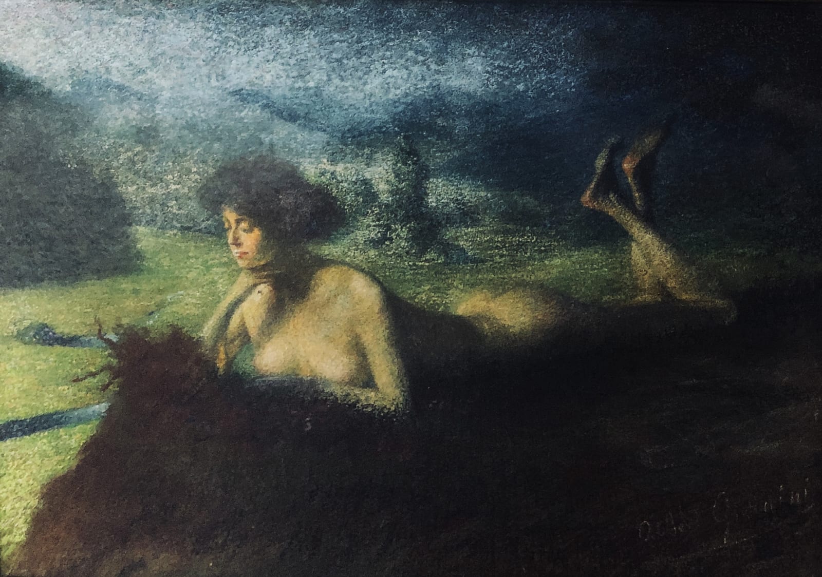 Albert Jean Wilhelm Gianini, Contemplation, circa 1900