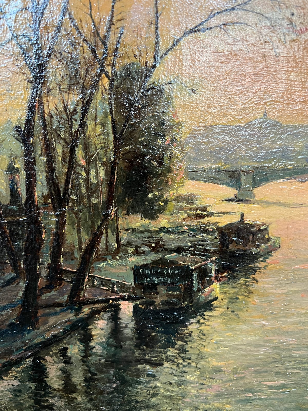 Léon Louis Canivet, Paris, Gare d'Orsay, Quais De Seine Et Grand Palais, circa 1900