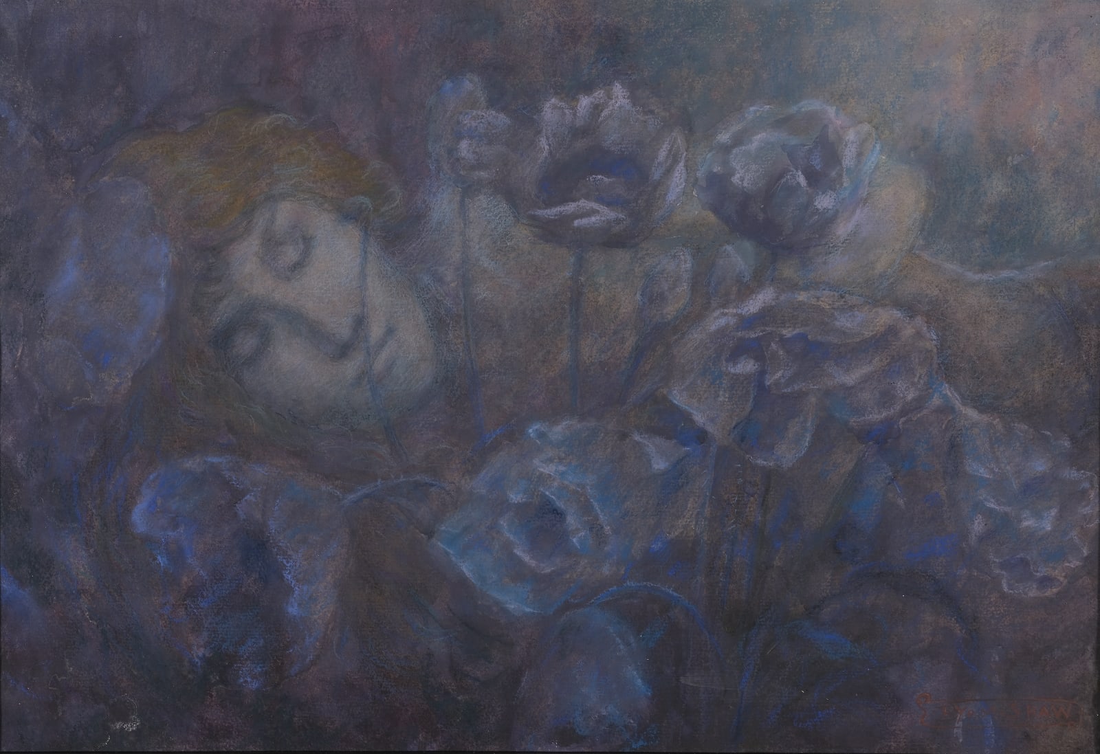 Byam Shaw, Ophelia , circa 1900