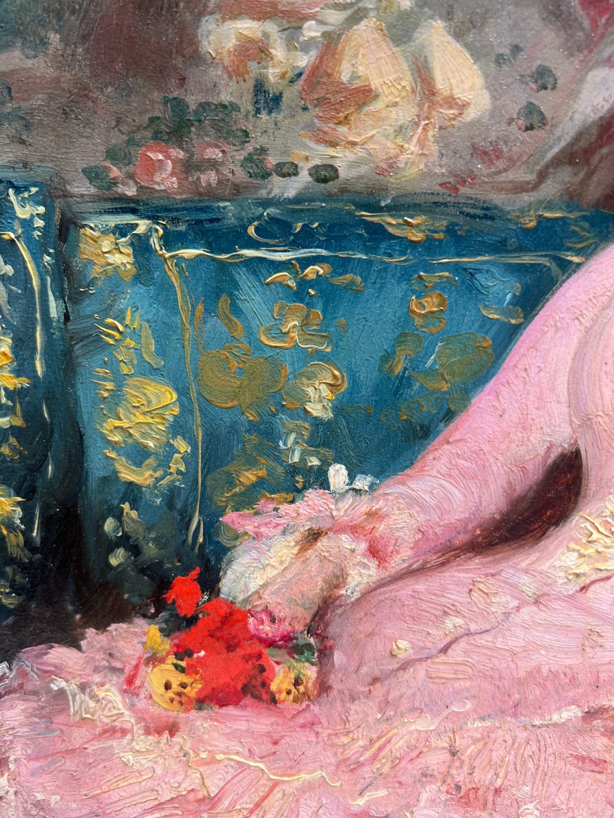 Paul Victor Mathey, Portrait présumé de Fernande Mathey, épouse de l’artiste, circa 1880