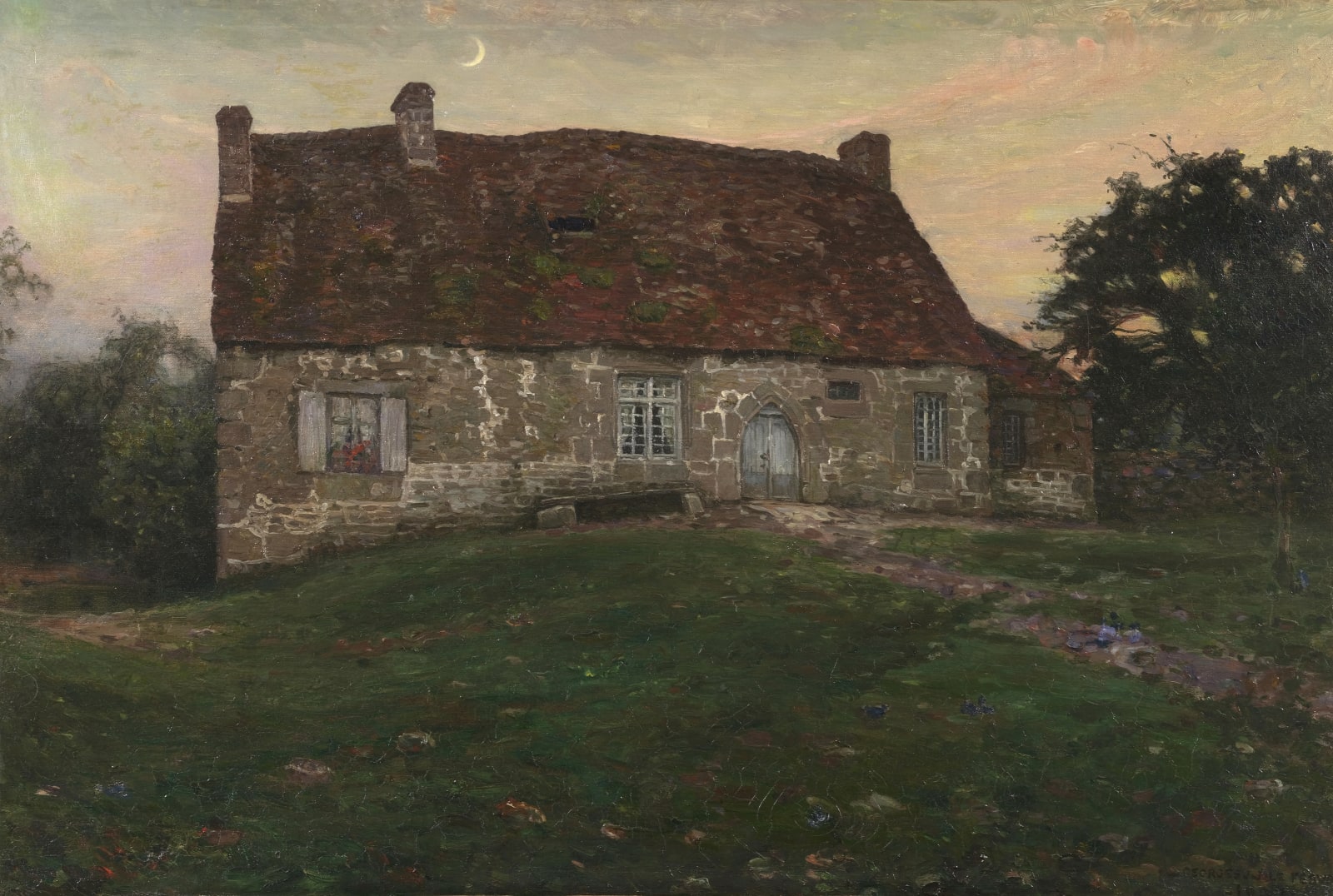 Georges Le Febvre, Le Manoir de la Boderie, 1907