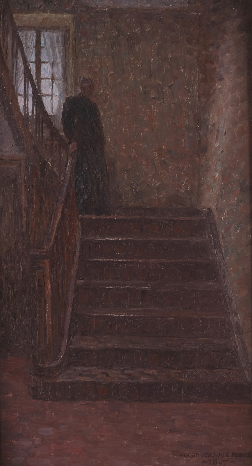 Georges Le Febvre, La mère de l’artiste, 1897