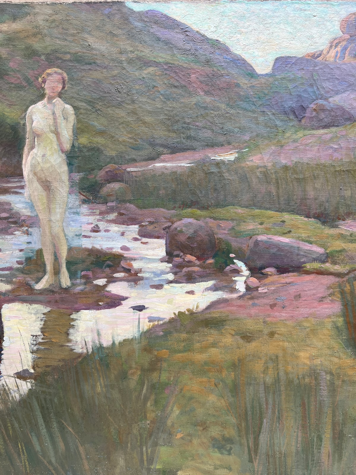 Lucien Hector Monod, Une nymphe, circa 1900