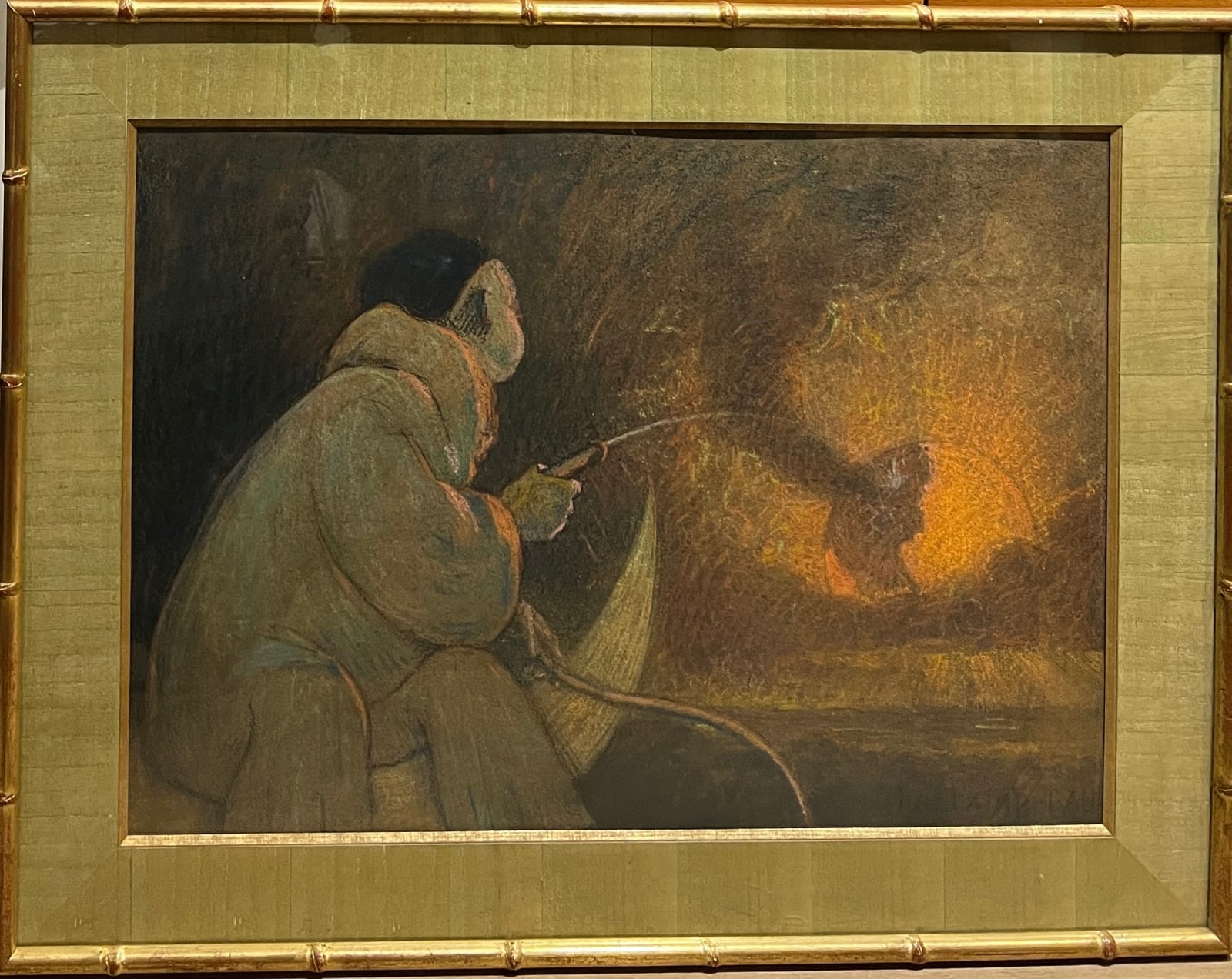 Joseph Castaing, Pierrot la Lune éteignant Le Soleil, 1911