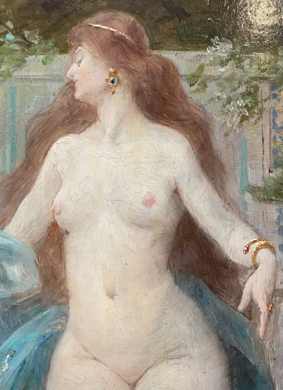 Adrien Henri Tanoux, Odalisque, circa 1900