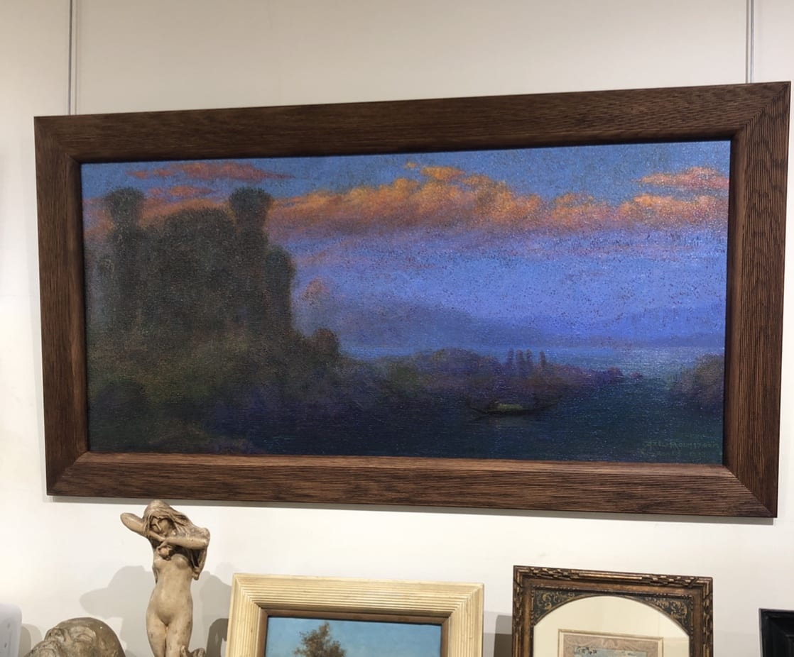 Johan Axel Holmström, Paysage, dit « Lumière du soir » [”Irrsken”], 1903