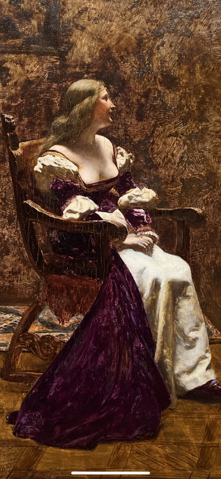 Paul Louis Bouchard, Princesse Aux Papillons, circa 1885
