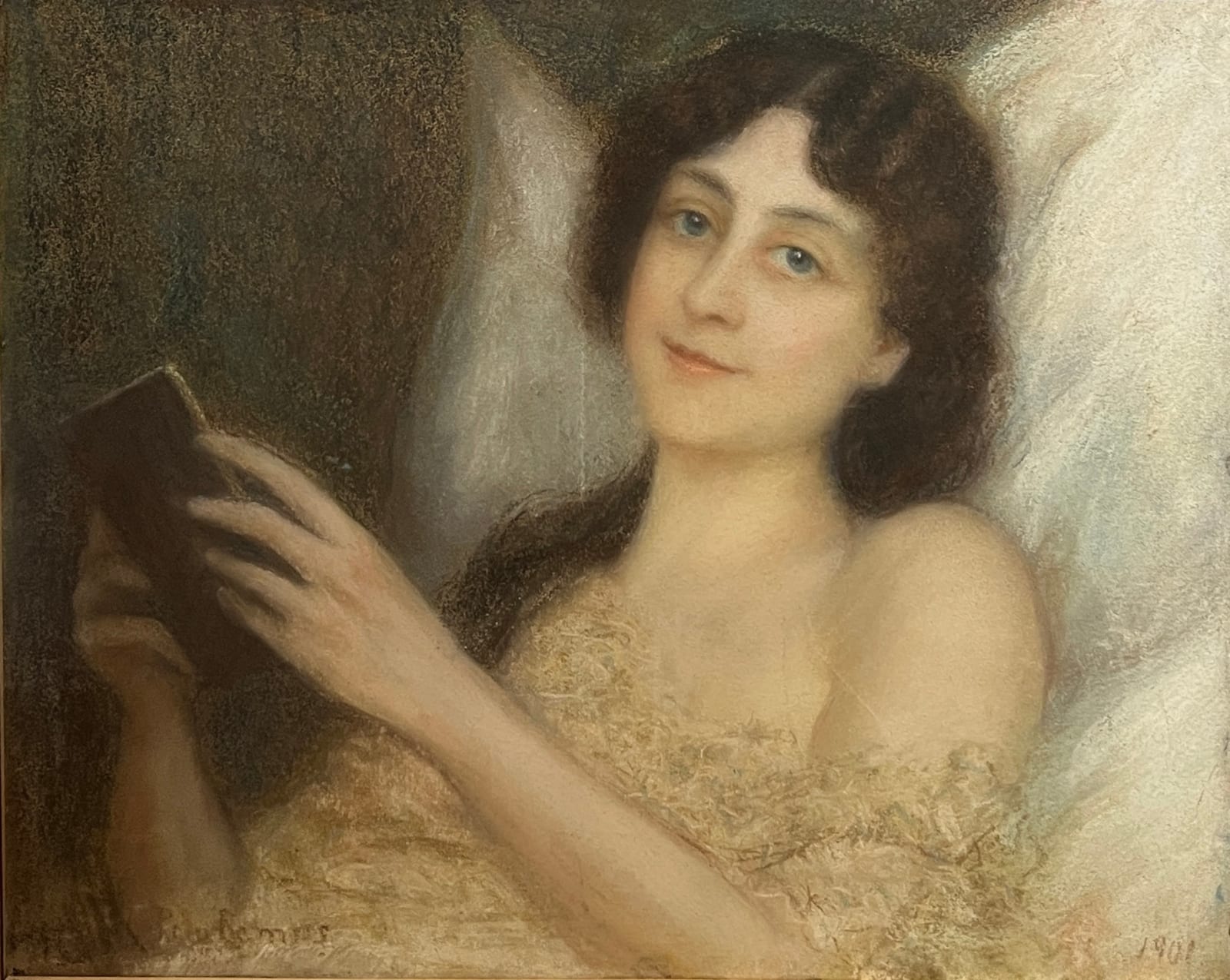Léon Printemps, Jeune Femme à La Lecture, 1901