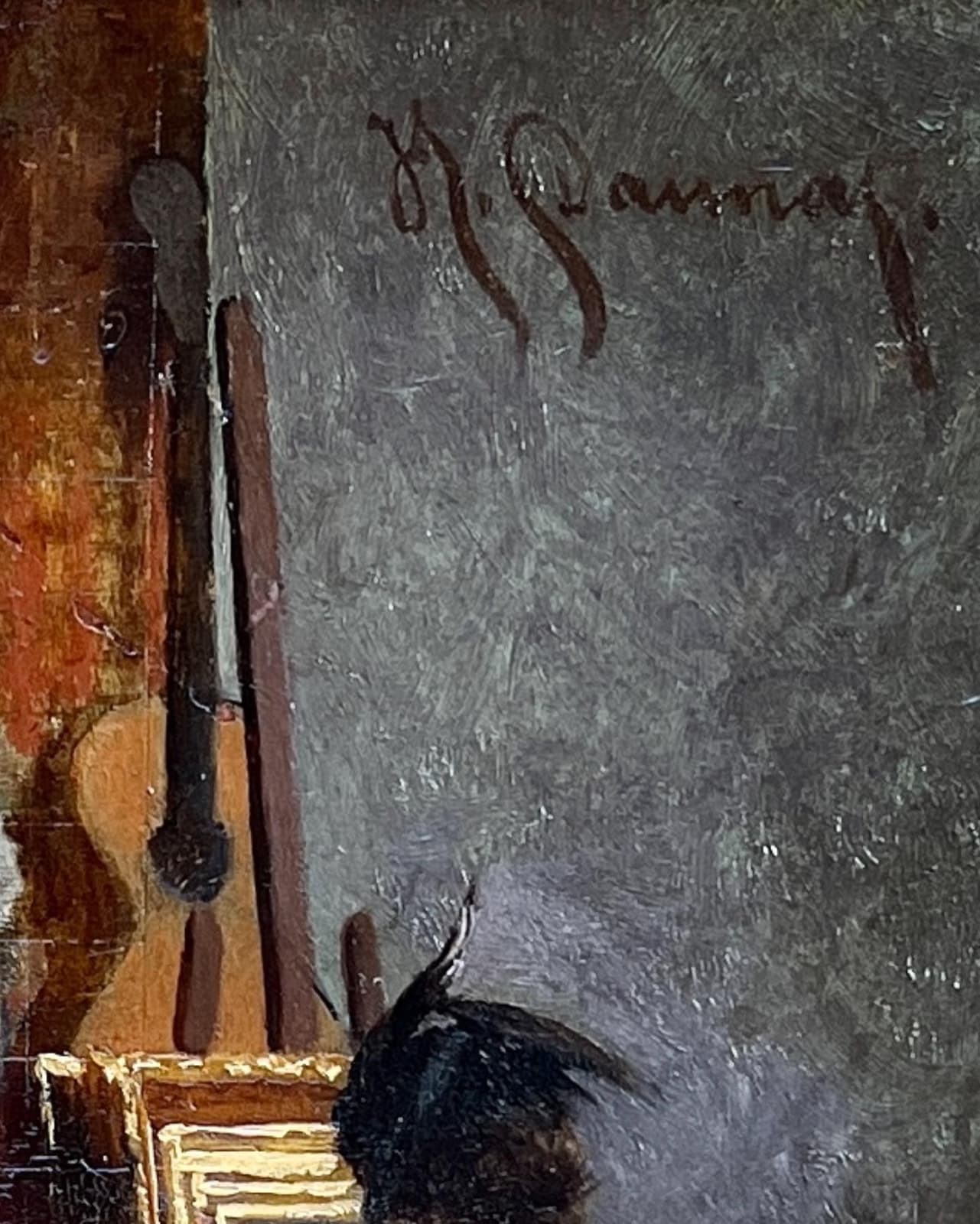 Hermenegildo Daunas, L'amatrice d'art, circa 1880
