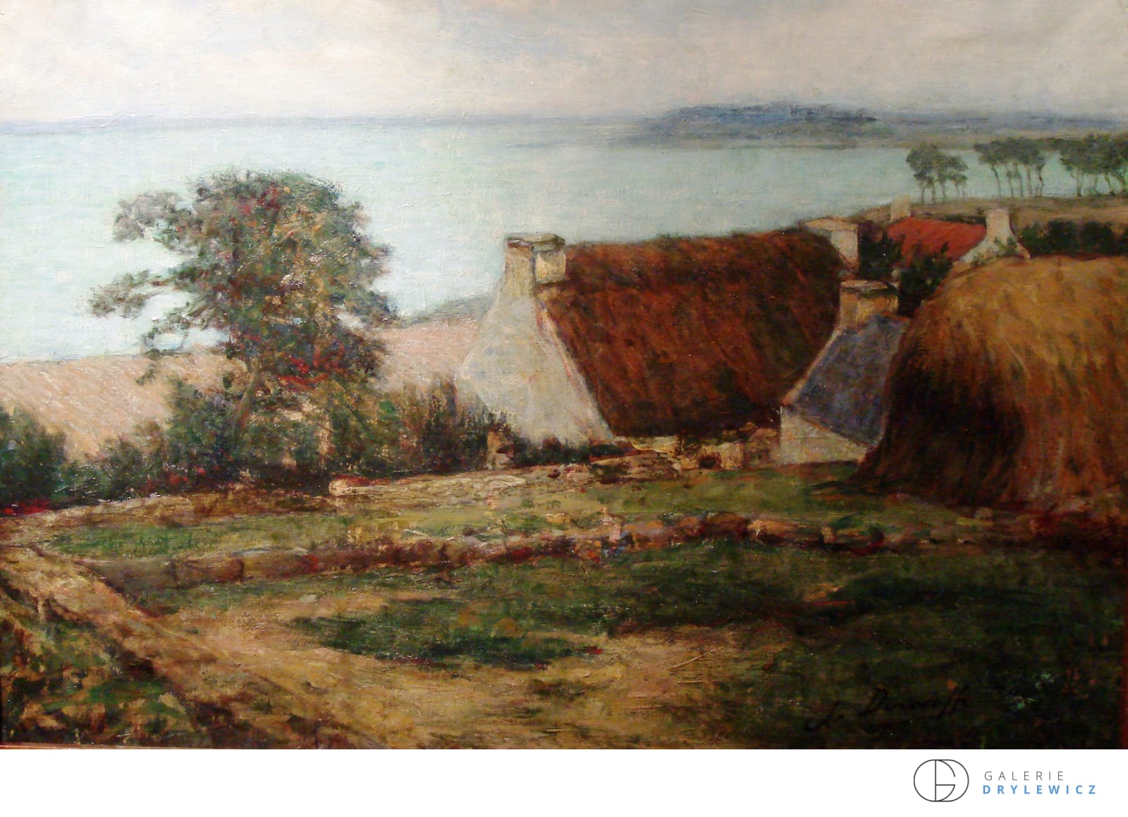Julien Adolphe Duvocelle, Côte bretonne, 1909