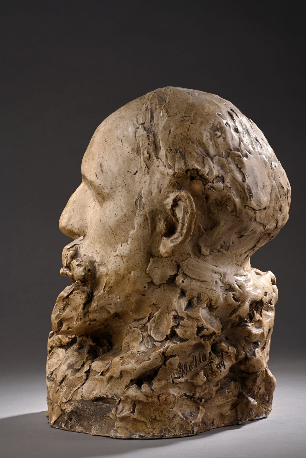 Ottilie Maclaren Wallace, Buste d’homme , 1909