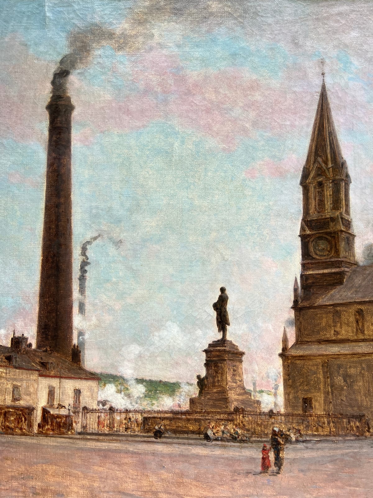 Victor Chavet, Le Creusot, La Place Schneider, 1898