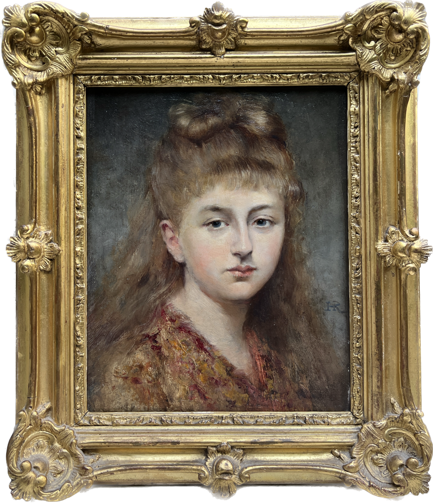 Henri Regnault, Portrait de jeune fille