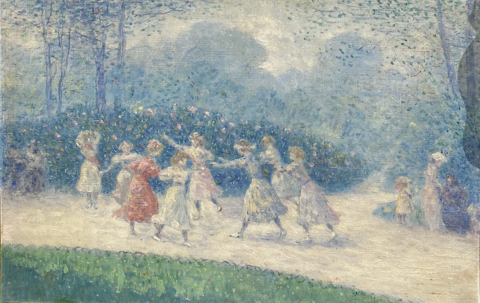 Gabriel Biessy, Le jeu de colin-maillard, circa 1910