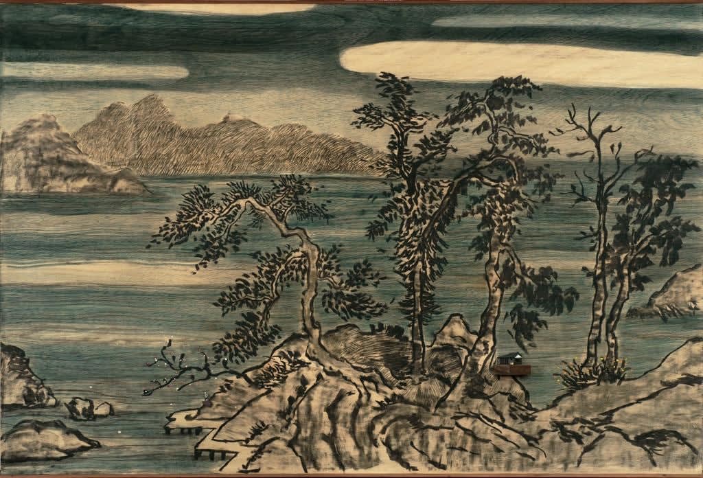 Lam Tung Pang 林東鵬, Landscape 逃園 No. 25 , 2013
