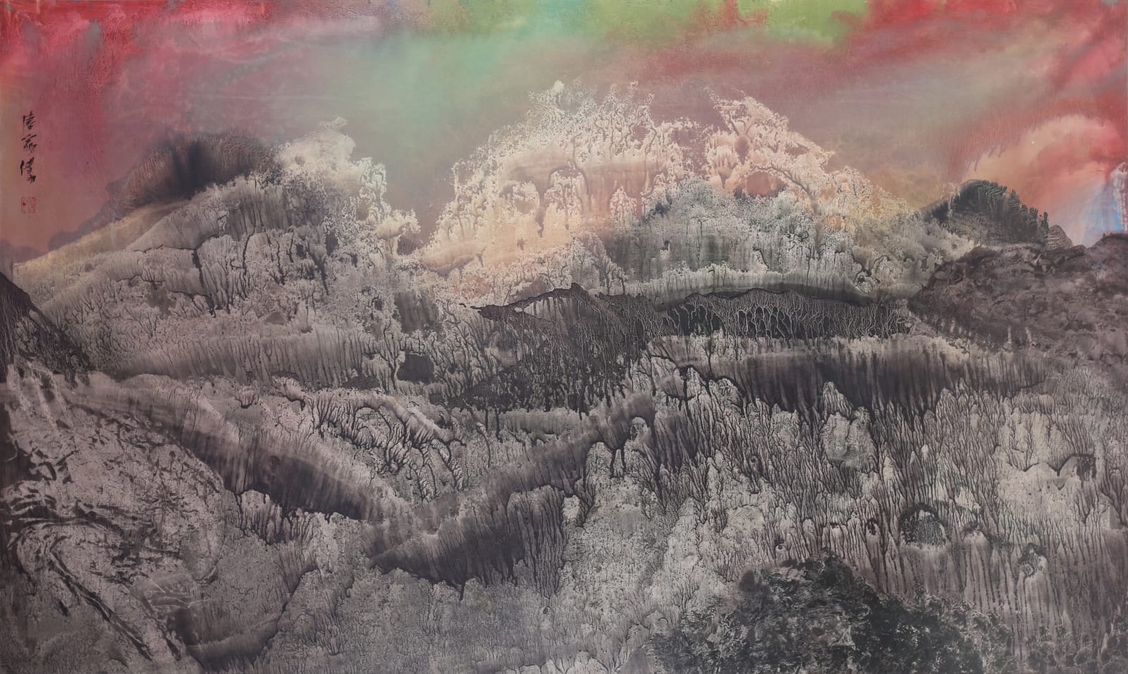 Wesley Tongson 唐家偉, Mountains of Heaven 天界 No. 366 (Longevity as Sumeru 須彌福壽), 1994