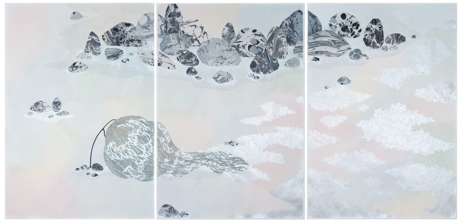 Crystal Liu, beached (weeping willows), "ready or not", 2018