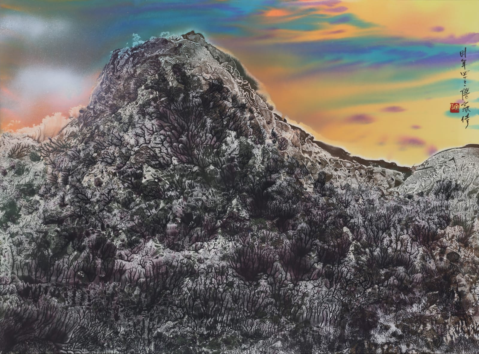 Wesley Tongson 唐家偉, Mountains of Heaven 天界 No. 140, 2000