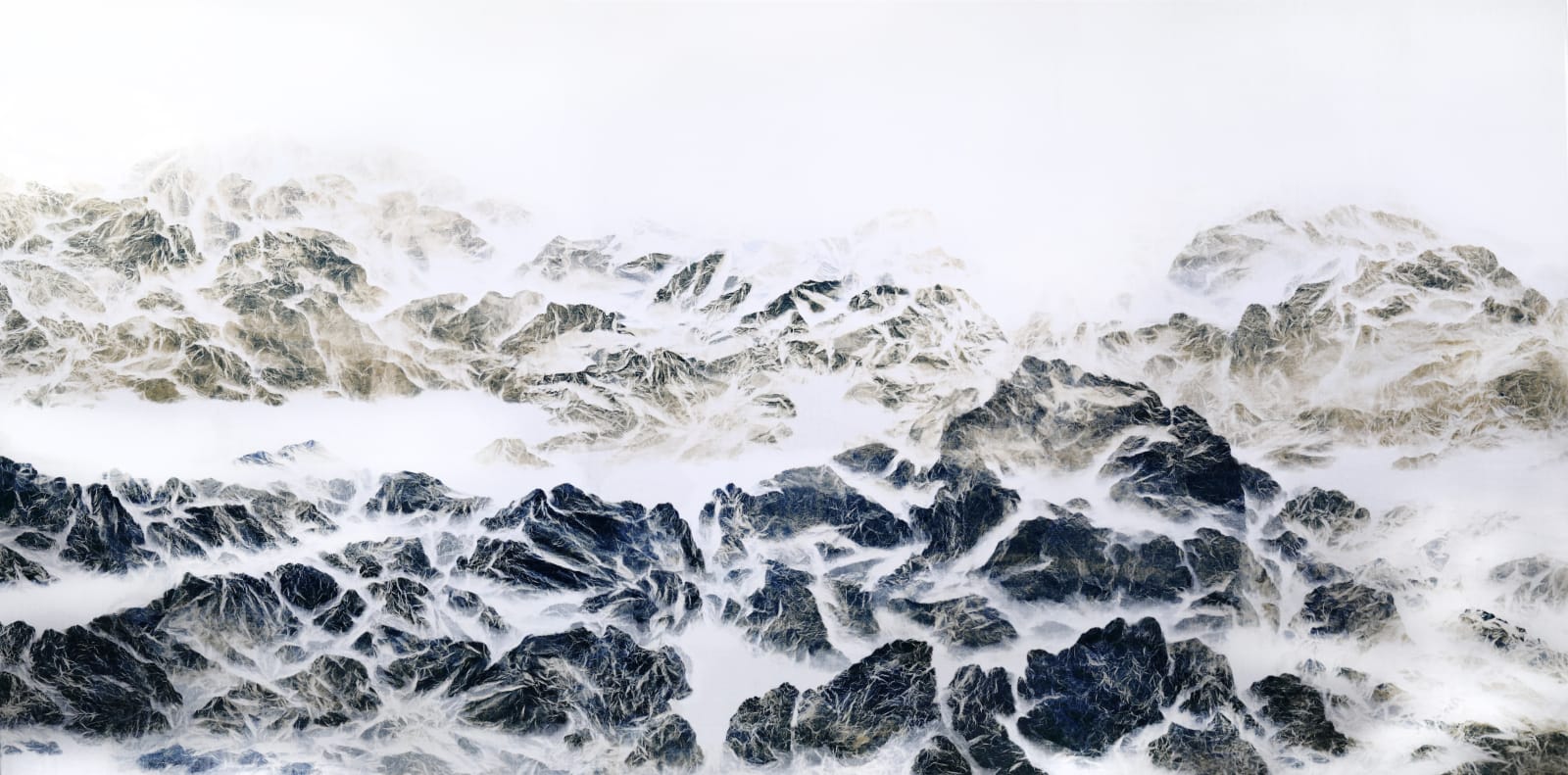 Wu Chi-Tsung 吳季璁, Cyano-Collage 024 氰山集之二十四, 2018