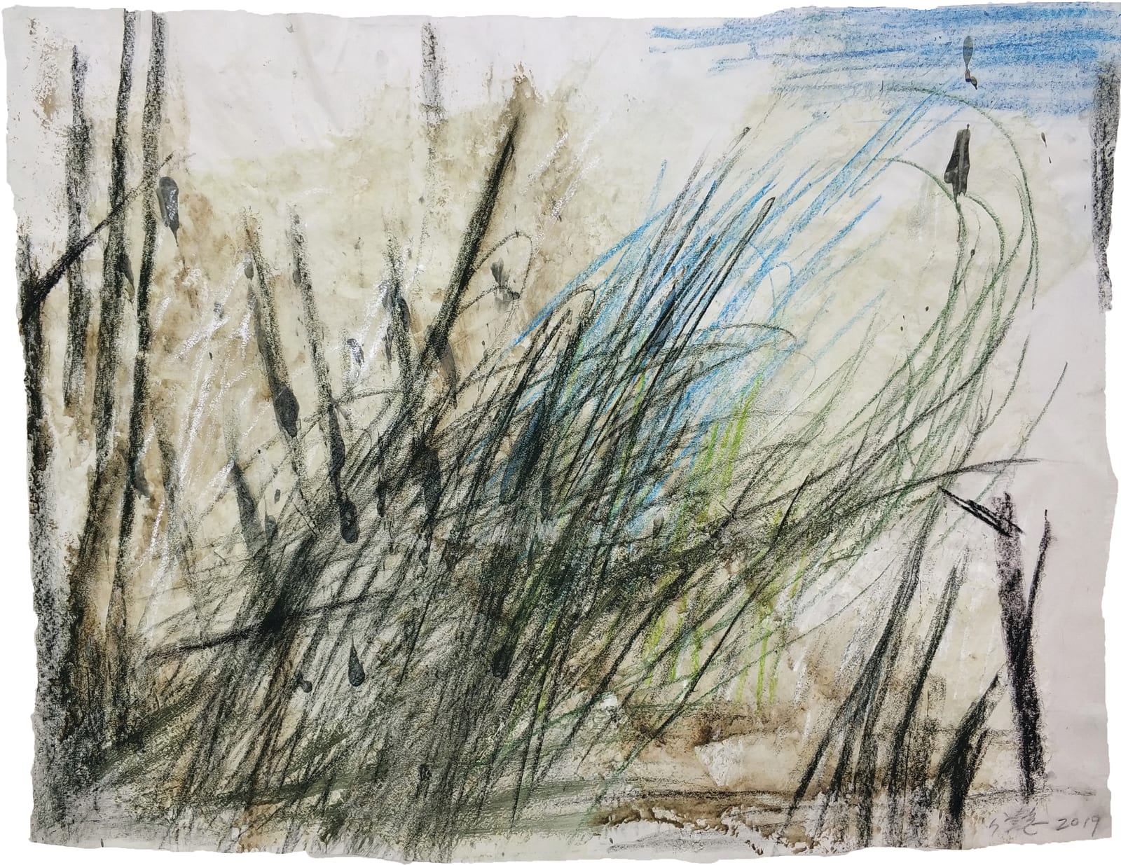 Wang Gongyi 王公懿, Leaves of Grass No. 10 草葉集之十, 2019