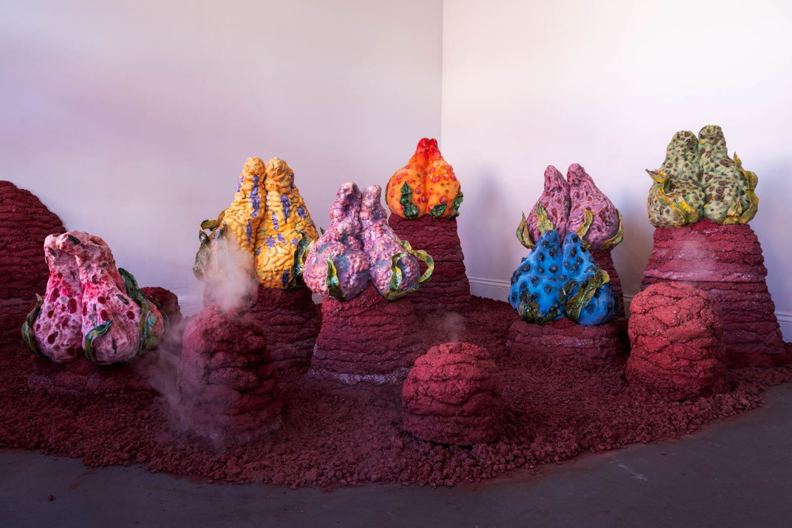 Cathy Lu, Peach Garden, 2018