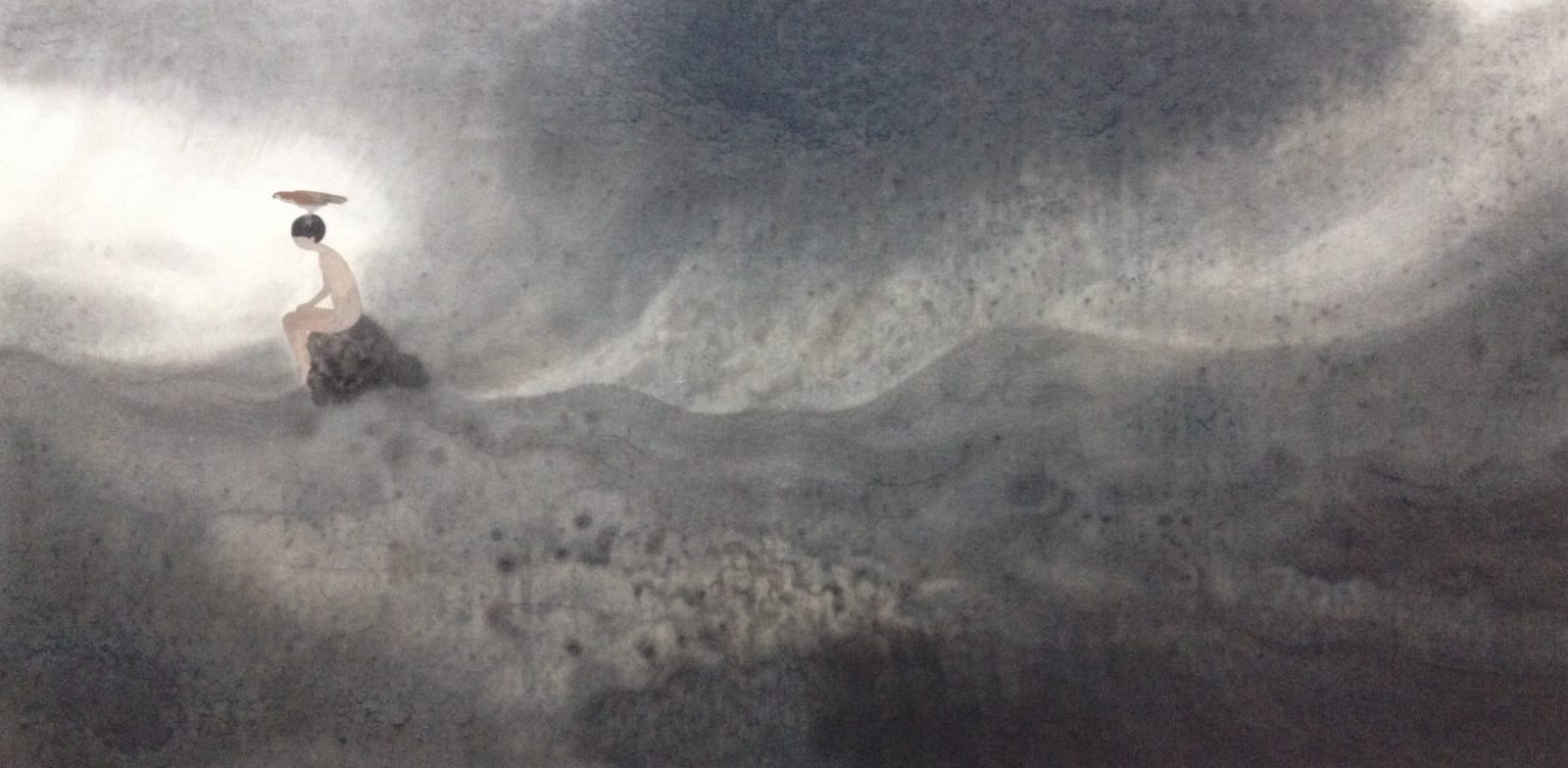 Lin Yusi 林于思, The Gyrfalcon 海東青, 2015