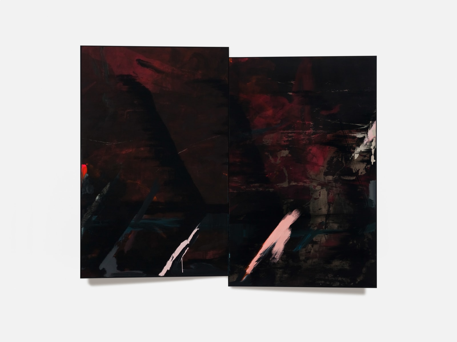 Michael Müller, → ↔ ← Zeitpfeile, hänge ich am Haken?, 2022