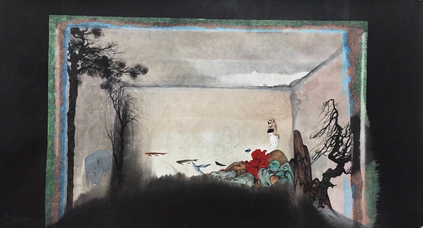 Lin Yusi 林于思, Red Cliff 紅岩, 2016