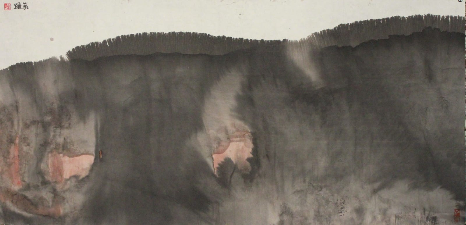 Zhong Yueying 鍾躍英, Autumn Mountain 秋山, 2008