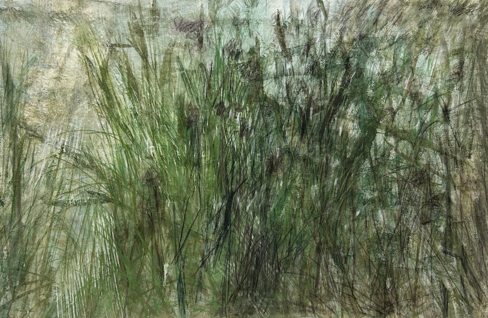 Wang Gongyi 王公懿, Leaves of Grass No. 22 草葉集之二十二, 2024