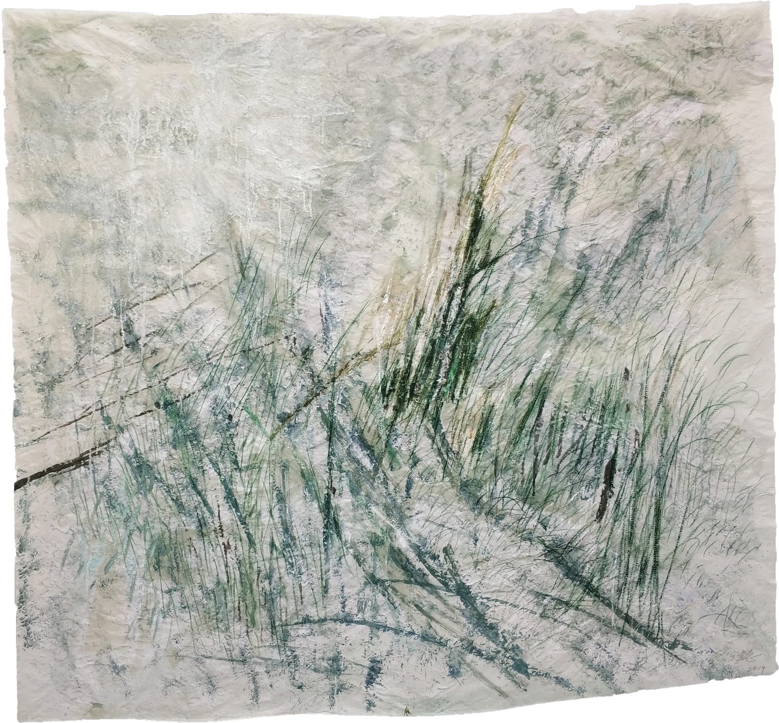 Wang Gongyi 王公懿, Leaves of Grass No. 5 草葉集之五, 2019
