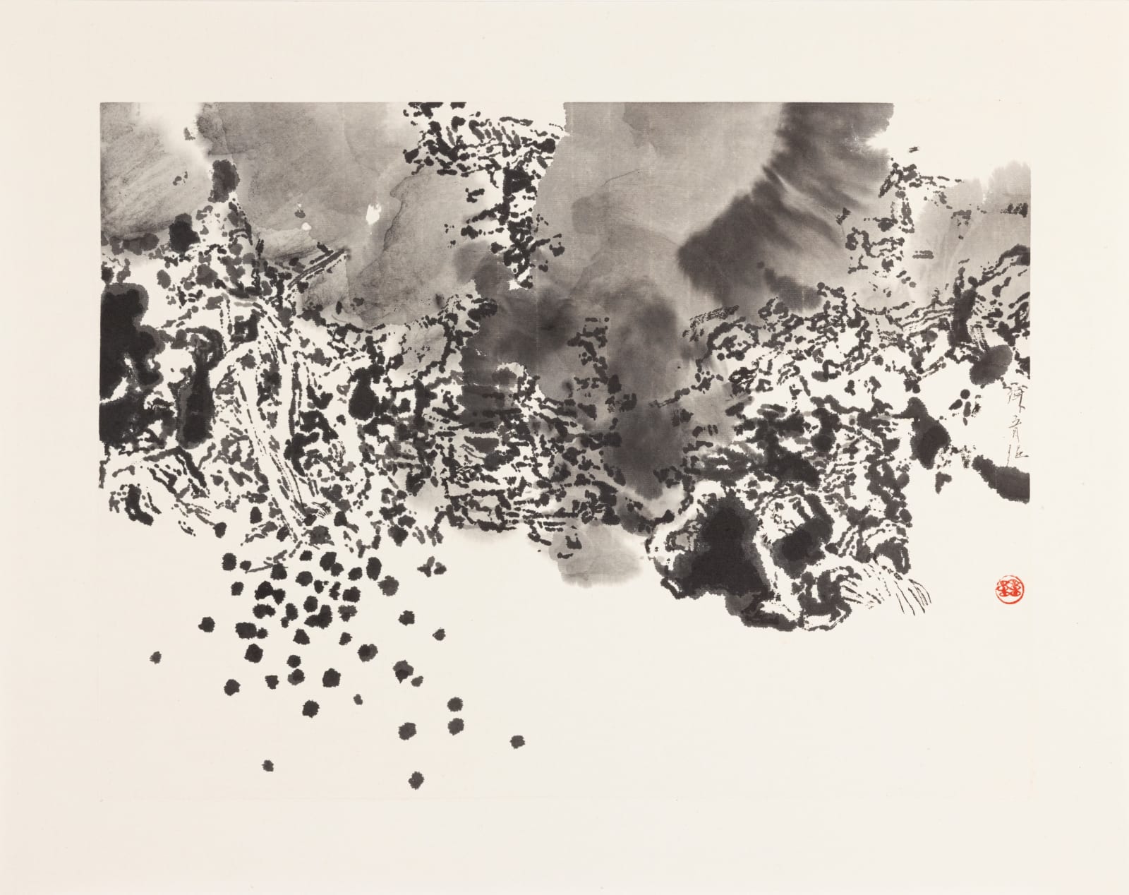 Kurt Chan 陳育強, Dancing Flower 落英, 2023