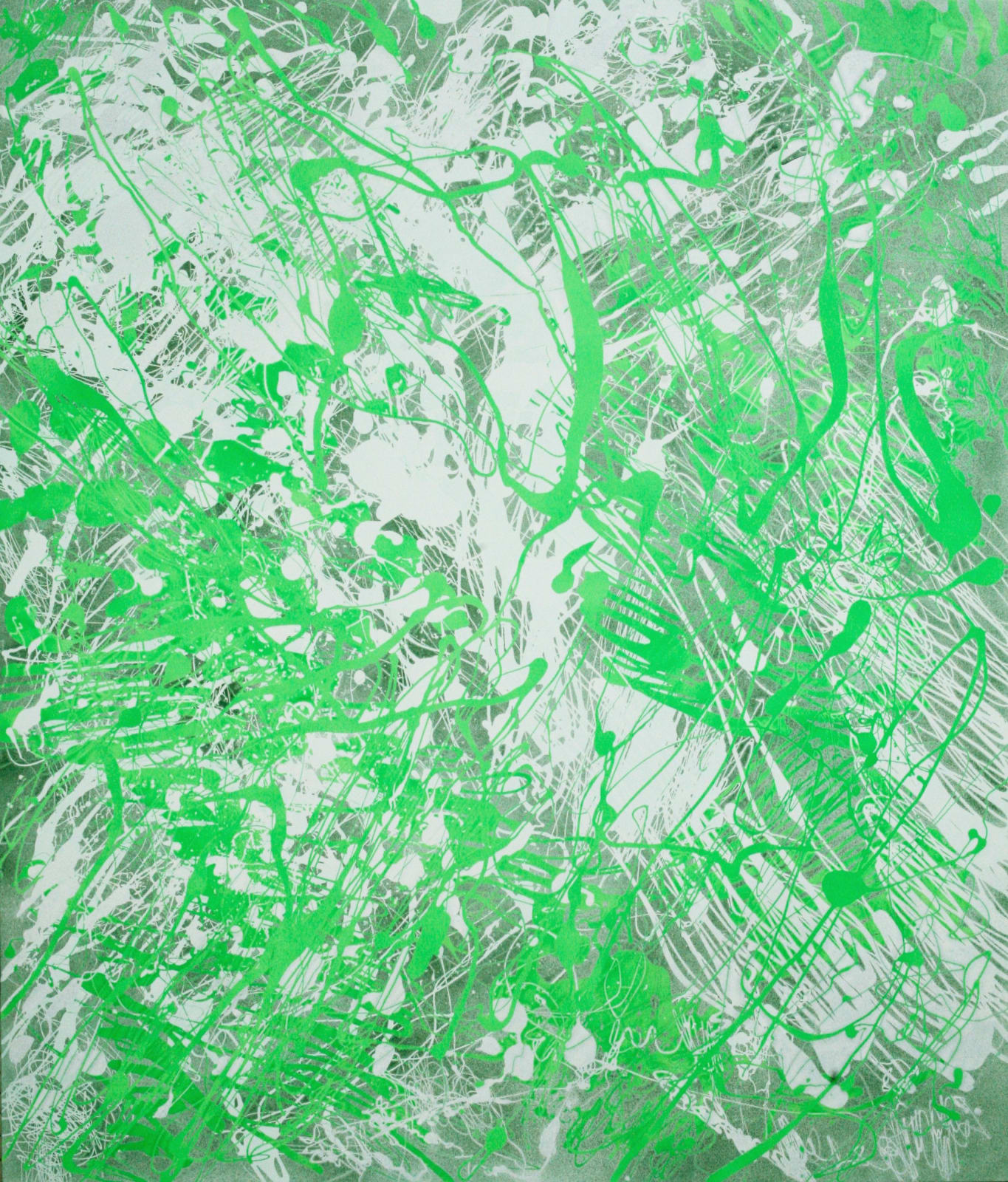 Xiao Bo 蕭搏, Sketches 2017 – Green 11 草圖 2017 – 綠色 11, 2017