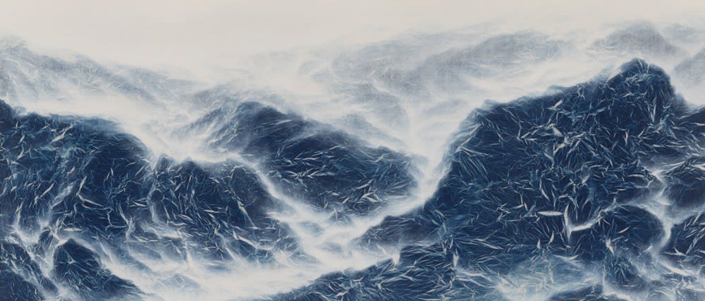 Wu Chi-Tsung 吳季璁, Cyano-Collage 092 氰山集之九十二, 2021