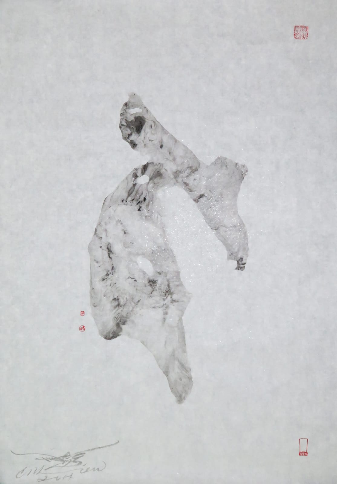 C. N. Liew 劉慶倫, The Humanities Tai-Ji - Inspired by ZhuMing 太極人間--朱銘聯想, 2014
