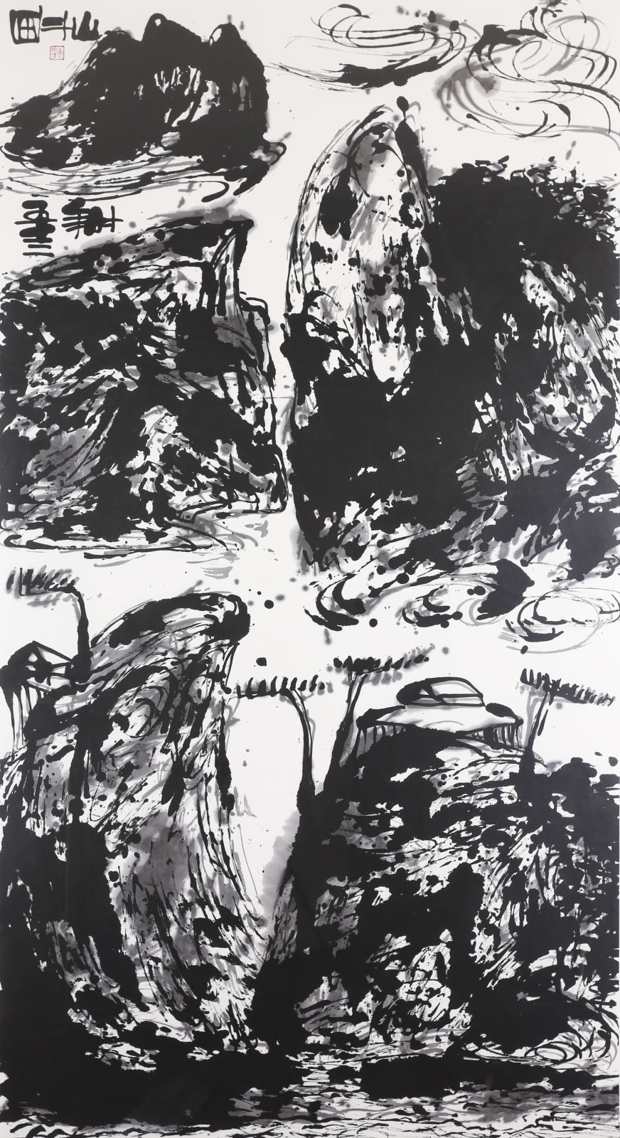 Wesley Tongson 唐家偉, Spiritual Mountains 靈山 No. 319-2, 2010