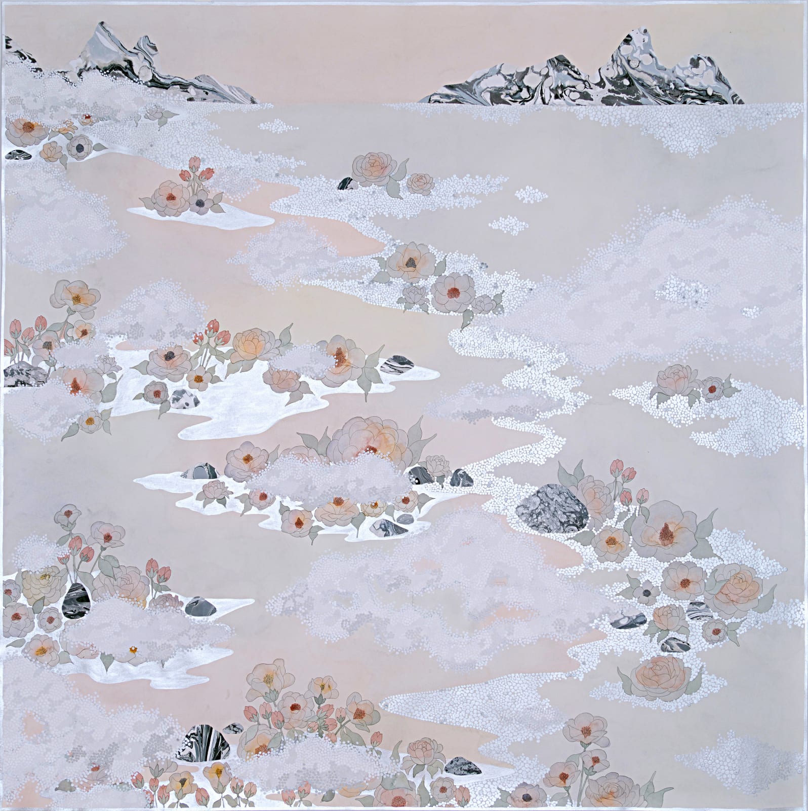 Crystal Liu, the fog, "like the lulling waves", 2019